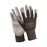 Wells Lamont Industrial, LLC Synthetic Knit Shell Gloves with PU Palm - Synthetic Glove with Polyurethane Palm Coating, Black / Gray, Medium - Y9287M