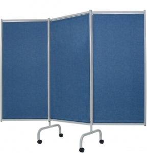 Winco Elite 3-Panel Privacy Screens - 3-Panel Elite Privacy Screen, Blue Ridge - 3170-17