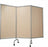 Winco Elite 3-Panel Privacy Screens with Sure-Chek - 3-Panel Elite Privacy Screen, Surecheck Fawn - 3170-91