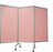 Winco Elite 3-Panel Privacy Screens with Sure-Chek - 3-Panel Elite Privacy Screen, Surecheck Blush - 3170-92