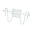 Wolf X-Ray Wall Mount X-Ray Apron Racks - Wall Mount X-ray Rack, 1 Apron 1 Pair Gloves - 16400