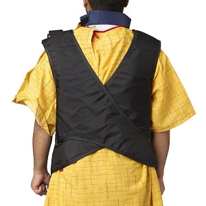 Wolf X-Ray Lead-Free Easy Wrap X-Ray Apron with Collar - APRON, XRY, EASYWRAP, W/CLLR, LF, MD, NVY BL - 65021TCTB22