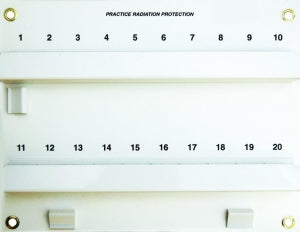 Wolf X-Ray Radiation Monitoring Boards - Radiation Monitoring Board, Badge, 20 Cap - 80-020N