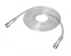 Westmed Kink Resistant Tubing - King-Resistant Oxygen Tubing, Clear, 75 Shore, 7' - WST0007