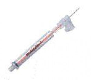 Westmed Inc Syringes With Crickett Tip - Arterial Blood Gas Syringe with Crickett Tip, 50 Units Heparin, 23G x 1" Needle, 3mL - 3303-95