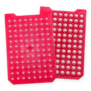 DWK Life Sciences Wheaton CapMat with PTFE / Silicone Septa - MAT, RED, MICROPLATE, W/SEPTA, PTFE / SIL STOP - 07-0045MR