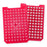 DWK Life Sciences Wheaton CapMat with PTFE / Silicone Septa - MAT, RED, MICROPLATE, W/SEPTA, PTFE / SIL STOP - 07-0045MR