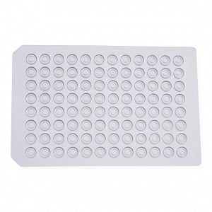 DWK Life Sciences Wheaton Round Silicone Mat - MAT, SILICONE, 96, RND WELL, W/PTFE BARRIER - 07-0065N