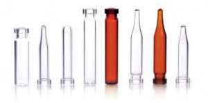 DWK Life Sciences Wheaton 8mm Crimp Top Vials - VIAL, GLASS, CLEAR, 0.8ML, 8X30MM, 8MM CRIMP - 08-0100