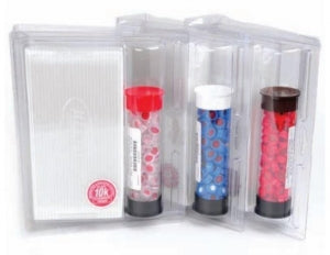 DWK Life Sciences Wheaton Clear Components / Assembled Kits - KIT, ASM, VIAL, CLR, BLU CAP, W/P, PTFE / SI, 9MM - 09-1030B