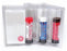 DWK Life Sciences Wheaton Clear Components / Assembled Kits - KIT, ASM, VIAL, CLR, BLU CAP, W/P, PTFE / SI, 9MM - 09-1030B