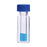 DWK Life Sciences Wheaton 9 mm Clear Glass Vials with Inserts - VIAL, GLS, CLR, SCRW, W/PAT, W / FB INSR, 400UL - 09-1200-300