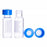 DWK Life Sciences Wheaton Clear Components / Assembled Kits - KIT, VIAL, CLEAR, BLUE CAP, PTFE SEPTA, 9MM - 09-1210B