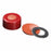 DWK Wheaton AlumiTin Seal with Burnt Red Silicone Septa - SEAL, RED, ALUMITIN, TEFZ / SILICONE SEP, 11MM - 11-0022RT