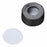 DWK Life Sciences Wheaton Snap Cap with PTFE Disk Septa - CAP, SNAP, BLACK, PTFE SEPTA, 11MM - 11-0051K