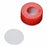 DWK Life Sciences Wheaton Snap Cap with PTFE Disk Septa - CAP, SNAP, RED, PTFE SEPTA, 11MM - 11-0051R