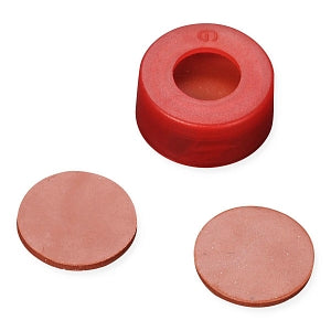 DWK Life Sciences Wheaton Snap Cap with FEP / Butyl Septa - CAP, SNAP, RED, FEP / BUTYL SEPTA, 11MM - 11-0052R