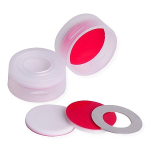 DWK Wheaton SnapTin Snap Cap with PTFE / Silicone Septa - CAP, SNAPTIN, NATURAL, PTFE / SIL SEPTA, 11MM - 11-0053NT