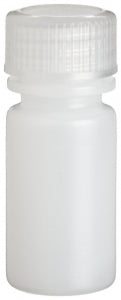 DWK Life Sciences Wheaton Starlin Natural Color Bottle - Starlin Narrow-Mouth Round HDPE Plastic Bottle, Natural Color, 4.0 mL - 209041