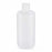 DWK Life Sciences Wheaton Starlin Natural Color Bottle - Starlin Narrow-Mouth Round HDPE Plastic Bottle, Natural Color, 500 mL - 209049