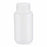 DWK Life Sciences Wheaton Starlin Natural Color Bottle - Starlin Wide-Mouth Round HDPE Plastic Bottle with Screw Top, Natural Color, 250 mL - 209548