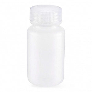 DWK Life Sciences Wheaton WM PP Star Bottle - Wide-Mouth Round Polypropylene Star Bottle, Natural Color, 125 mL - 209667