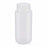 DWK Life Sciences Wheaton WM PP Star Bottle - Wide-Mouth Round Polypropylene Star Bottle, Natural Color, 500 mL - 209669