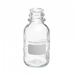 DWK Life Sciences Wheaton Graduated Safety Coated Media Bottle - BOTTLE, MEDIA, GL, CL, GRD, N / CAP, S-CTD, 250ML - 219457