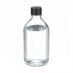 DWK Life Sciences Wheaton Clear Type I Bottle - BOTTLE, MEDIA, CL, W/BLK PHE PE CAP, 500ML - 219499