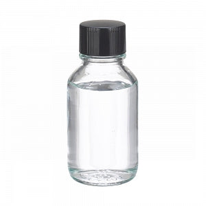 DWK Life Sciences Wheaton Clear Rubber Liner Cap Bottle - BOTTLE, MEDIA, CLR, TYPE I, RUB LNR, 125ML - 219575