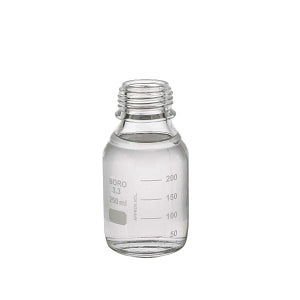 DWK Life Sciences Wheaton Lab 45 Clear Type I Bottle - BOTTLE, MEDIA, GLS, CLR, 45MM, NO CAP, 250ML - 219917