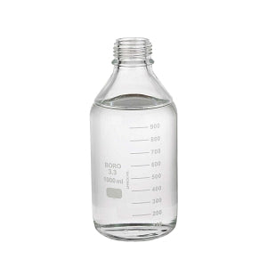 DWK Life Sciences Wheaton Lab 45 Clear Type No Cap Bottle - BOTTLE, MEDIA, WM, CLR, TYPE I, 45MM, 1000ML - 219920