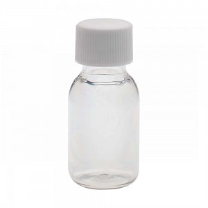 DWK Life Sciences Wheaton PET Bottle - BOTTLE, PET, CLR, NM, PP CAP, W/FM PE LN, 22ML - 221131