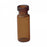 DWK Life Sciences Wheaton Amber Crimp Top Vial - Glass Standard Crimp Vial with 11 mm Closure, Amber, 1.5 mL - 223692