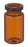 DWK Life Sciences Wheaton Serum Glass Vials - Amber Borosilicate Glass Serum Tubing Vial, 5 mL Size, 22 mm dia. x 40 mm H - 223695