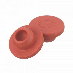 DWK Wheaton Stoppers for Vacule Vials - STOPPER, SNAP-ON, RED, RUBER, 7X13, 13MM - 224100-080