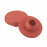 DWK Wheaton Stopper ST Plug - STOPPER, STRGHT PLUG, NAT RED RUBR, 10X20MM - 224100-170