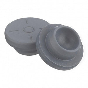 DWK Wheaton Stopper ST Plug - STOPPER, STRAIGHT PLUG, GRAY BUTYL, 13X20MM - W224100-173