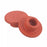 DWK Life Sciences Wheaton Straight Plug Stopper - Straight Rubber / Silicone Plug Stopper, 30 mm Diameter, Fits 15 mm Inner Diameter/30 mm Outer Diameter Mouth of Bottles and Vials, Red - 224100-330