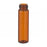 DWK Life Sciences Wheaton Amber Glass E-C Vial - E-C Glass Sample Vial, No Cap, Amber, 8 mL - 224714