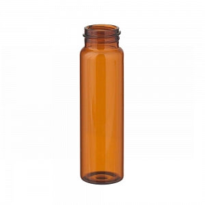 DWK Life Sciences Wheaton Amber Sample Vial In Lab File - VIAL, SAMPL, GLS, AMB, LAB FILE, NO CAP, 40ML - 224836