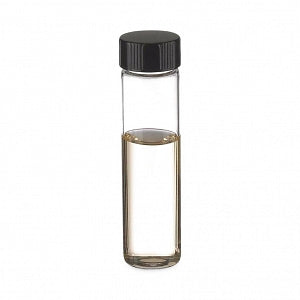 DWK Wheaton Lab File Clear Glass Sample Vials with Caps - VIAL, SAMPL, GL, CL, S / T, LAB FILE, RUB LN, 4ML - 224882