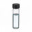 DWK Wheaton Lab File Clear Glass Sample Vials with Caps - VIAL, SAMPL, GLS, CLR, IN LAB FIL, RUB LN, 8ML - 224884