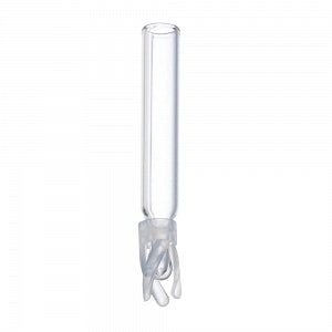 DWK Life Sciences Wheaton 0.2 ml Glass LV Insert - INSERT, LV, GLASS, TYPE-I, BTM SPRING, 0.2ML - 225256