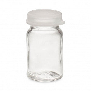 DWK Wheaton Clear Sample Type III Snap Cap Bottle - USP Type III Snap Cap Sample Bottle, Clear, 8 mL - 225534