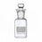 DWK Life Sciences Wheaton Glass BOD Bottle Robotic Stopper - BOD Clear Glass Bottle with Glass Robotic Stopper, 60 mL, Unnumbered - 227494-00