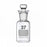 DWK Life Sciences Wheaton Glass BOD Bottle Robotic Stopper - BOD Clear Glass Bottle with Glass Robotic Stopper, 60 mL, Numbered 37-72 - 227494-02