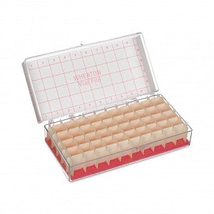 DWK Life Sciences Wheaton M-T Vial File - M-T Vial File Storage Case, Holds 40 Vials Size 4 mL - 228780