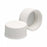 DWK Life Sciences Wheaton Poly-Vinyl Liner Cap - Polypropylene Screw-On Cap with Poly / Vinyl Liner, White, Cap Closure Size 15-425 - 239202