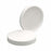 DWK Life Sciences Wheaton Poly-Vinyl Liner Cap - Polypropylene Screw-On Cap with Poly / Vinyl Liner, White, Cap Closure Size 70-400 - 239220